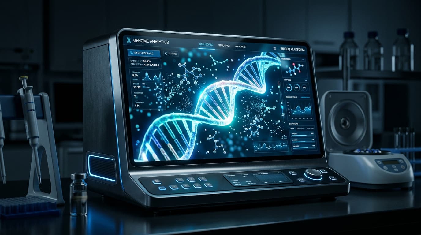 HELIX Lab — Biyoteknoloji laboratuvarı web deneyimi